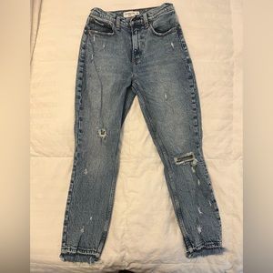 Abercrombie High Rise Mom Jeans